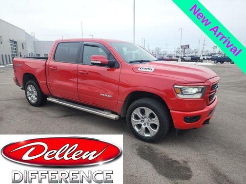 Flame Red Clearcoat 2019 RAM 1500 Big Horn