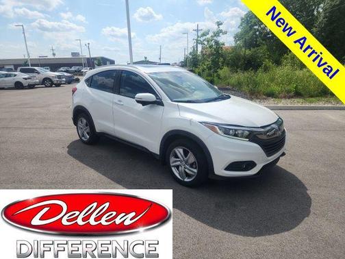 White 2019 Honda HR-V EX