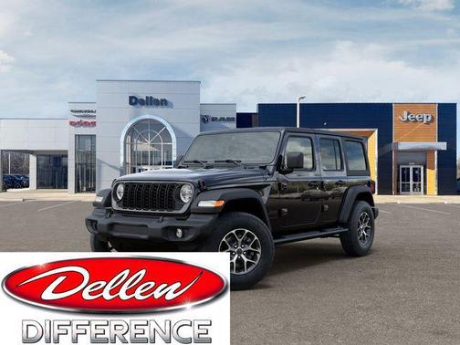 Black Clearcoat 2026 Jeep Wrangler Sport S