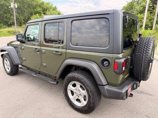 Sarge Green Clearcoat 2021 Jeep Wrangler Unlimited Sport