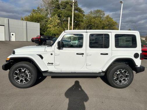 bright white clearcoat 2026 Jeep Wrangler Sahara