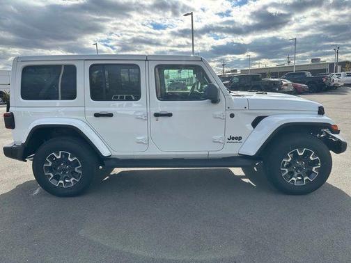 bright white clearcoat 2026 Jeep Wrangler Sahara