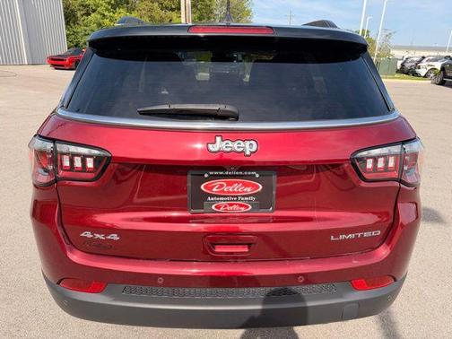 Velvet Red Pearlcoat 2022 Jeep Compass Limited