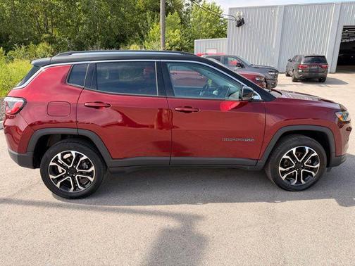 Velvet Red Pearlcoat 2022 Jeep Compass Limited