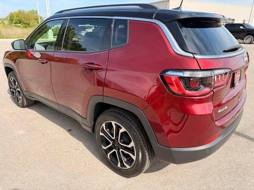 Velvet Red Pearlcoat 2022 Jeep Compass Limited