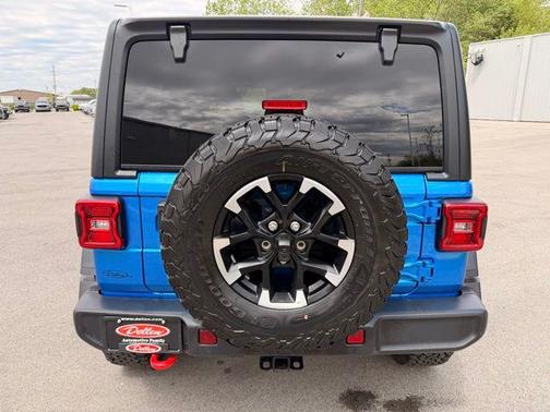 Hydro Blue Pearl Coat 2025 Jeep Wrangler Rubicon