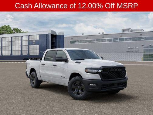Bright White Clearcoat 2026 RAM 1500 Warlock