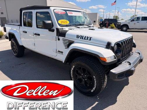 Bright White Clearcoat 2022 Jeep Gladiator Willys