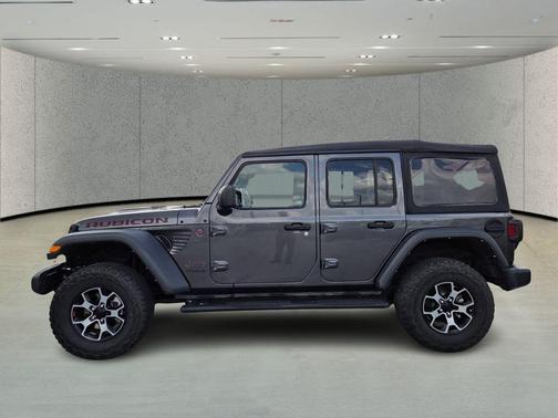 Granite Crystal Metallic Clearcoat 2022 Jeep Wrangler Unlimited Rubicon