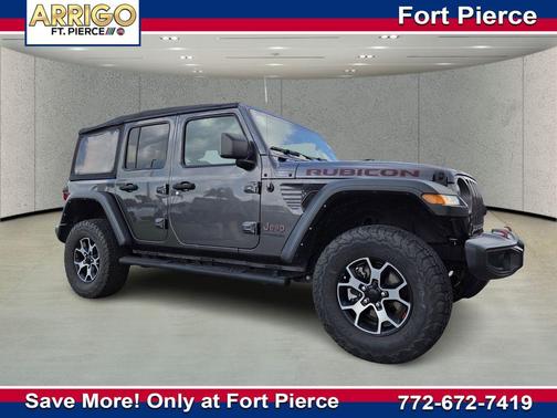 Granite Crystal Metallic Clearcoat 2022 Jeep Wrangler Unlimited Rubicon