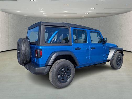 Hydro Blue Pearlcoat 2026 Jeep Wrangler Sport
