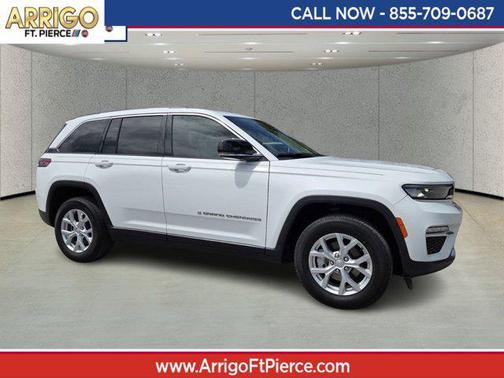 Bright White Clearcoat 2023 Jeep Grand Cherokee Limited