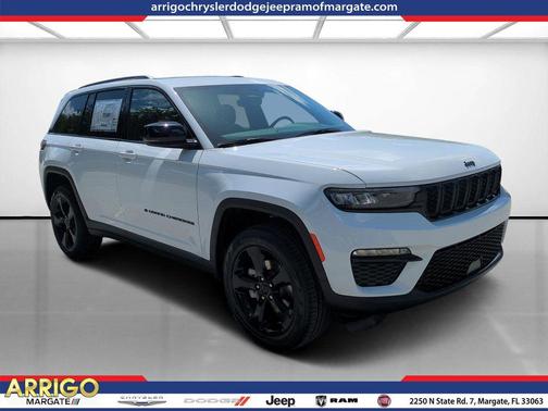 Bright White Clearcoat 2025 Jeep Grand Cherokee Limited