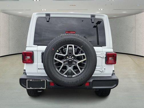 White 2026 Jeep Wrangler 4-Door Sahara 4x4