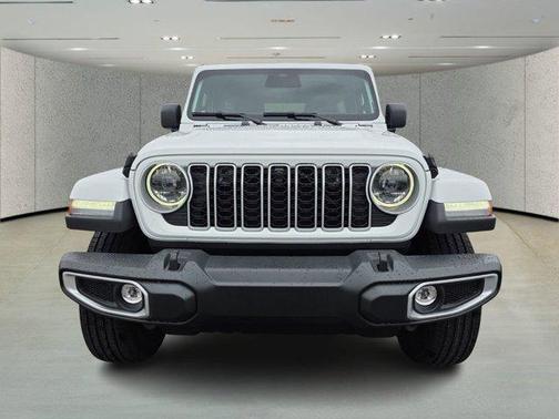White 2026 Jeep Wrangler 4-Door Sahara 4x4