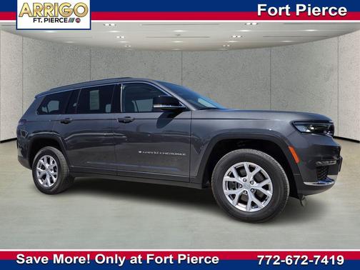 Baltic Gray Metallic Clearcoat 2022 Jeep Grand Cherokee L Limited