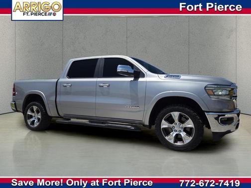 Billet Silver Metallic Clearcoat 2021 RAM 1500 Laramie