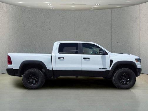 Bright White Clearcoat 2026 RAM 1500 RHO Crew Cab 4x4 5'7' Box