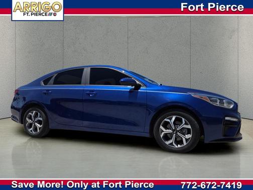 Deep Sea Blue 2021 Kia Forte LXS