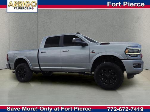 Billet Silver Metallic Clearcoat 2022 RAM 2500 Laramie Crew Cab 4x4 6'4' Box