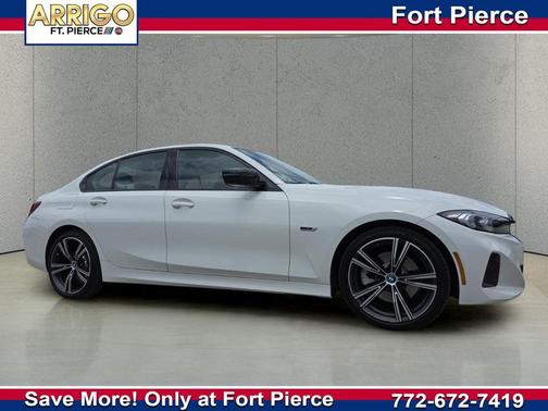 Alpine White 2023 BMW 330e 330e iPerformance
