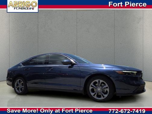 Canyon River Blue Metallic 2023 Honda Accord EX