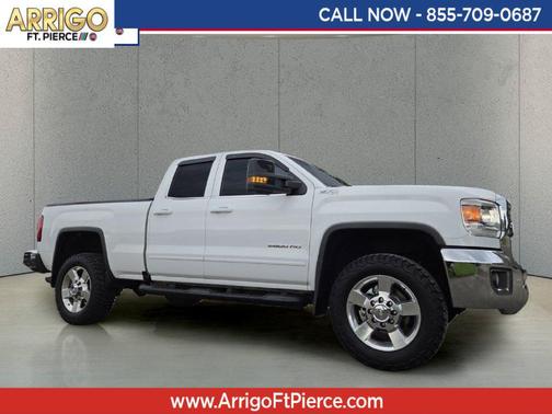 Summit White 2018 GMC Sierra 2500 SLE