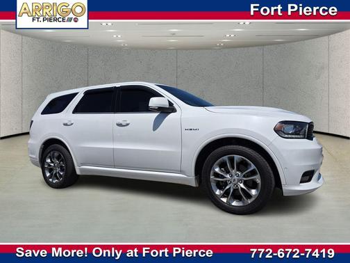 Vice White 2020 Dodge Durango R/T RWD