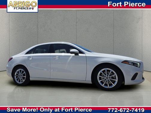 Digital White Metallic 2021 Mercedes-Benz A-Class A 220