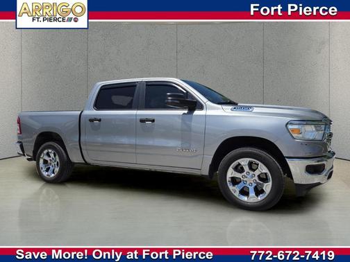 Billet Silver Metallic Clearcoat 2023 RAM 1500 Big Horn/Lone Star