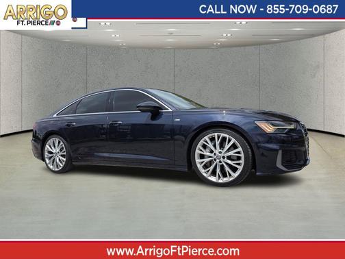 Blue Metallic 2019 Audi A6 55 Prestige