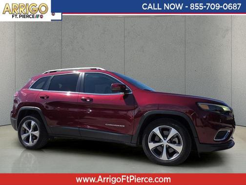 Velvet Red Pearlcoat 2021 Jeep Cherokee Limited