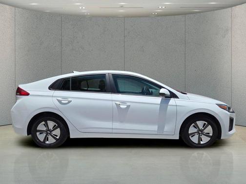 Ceramic White 2021 Hyundai IONIQ Hybrid Blue