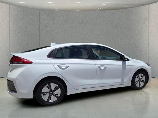 Ceramic White 2021 Hyundai IONIQ Hybrid Blue
