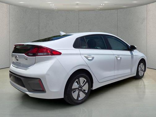 Ceramic White 2021 Hyundai IONIQ Hybrid Blue