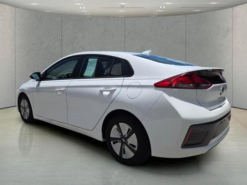 Ceramic White 2021 Hyundai IONIQ Hybrid Blue