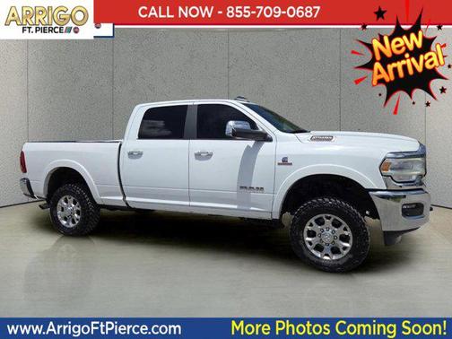 Bright White Clearcoat 2022 RAM 2500 Laramie Crew Cab 4x4 6'4' Box