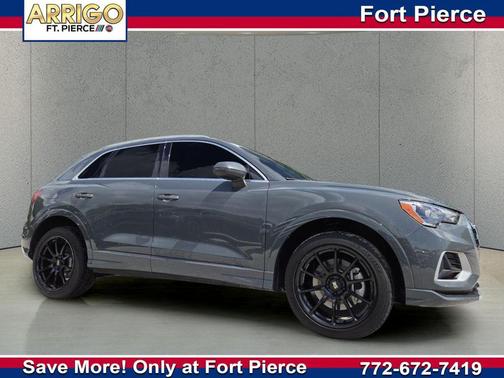 Gray Metallic 2021 Audi Q3 40 Premium