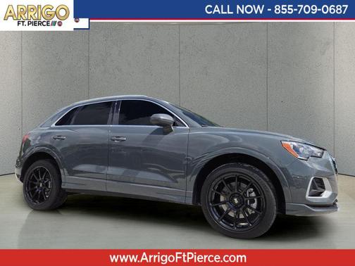 Gray Metallic 2021 Audi Q3 40 Premium