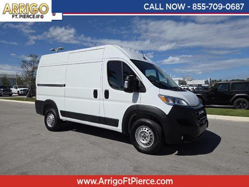 Bright White Clearcoat 2024 RAM ProMaster 2500 Tradesman