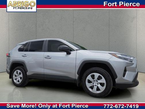 Silver Sky Metallic 2025 Toyota RAV4 LE