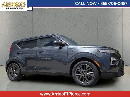 Gravity Gray 2021 Kia Soul EX