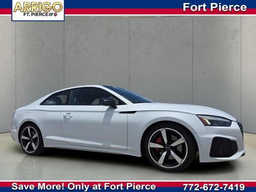 Glacier White Metallic 2022 Audi A5 45 S line Premium Plus