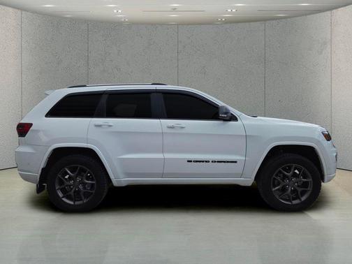 Bright White Clearcoat 2021 Jeep Grand Cherokee 80th Anniversary 4x4
