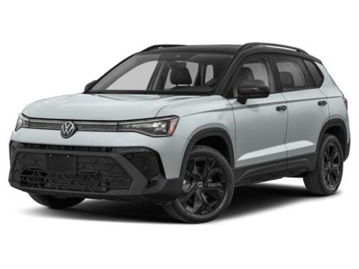Pure White 2025 Volkswagen Taos 1.5T SE Black