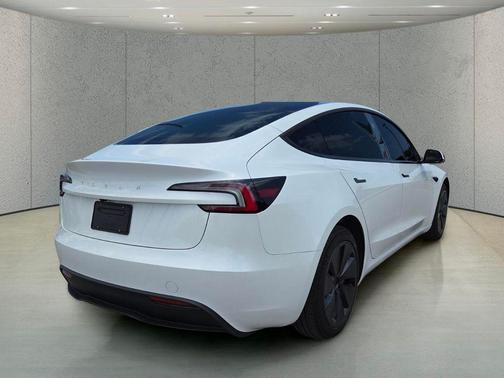 Pearl White Multi-Coat 2025 Tesla Model 3 Long Range
