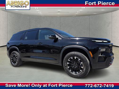 Mosaic Black Metallic 2024 Chevrolet Traverse AWD Z71