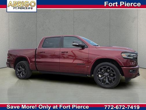 Delmonico Red Pearlcoat 2021 RAM 1500 Limited