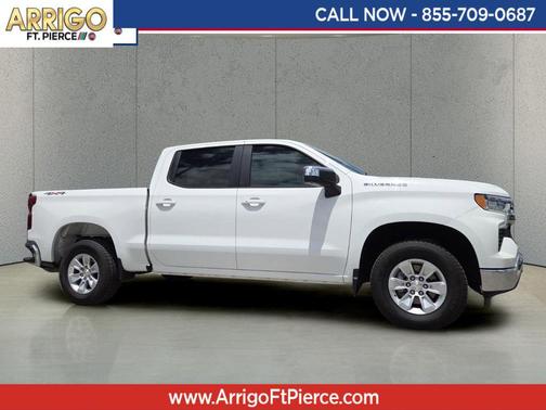 Summit White 2024 Chevrolet Silverado 1500 LT