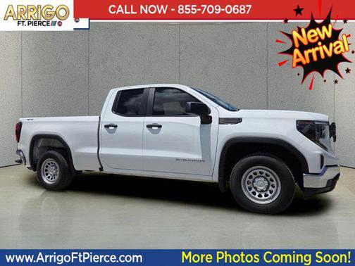 Summit White 2025 GMC Sierra 1500 Pro